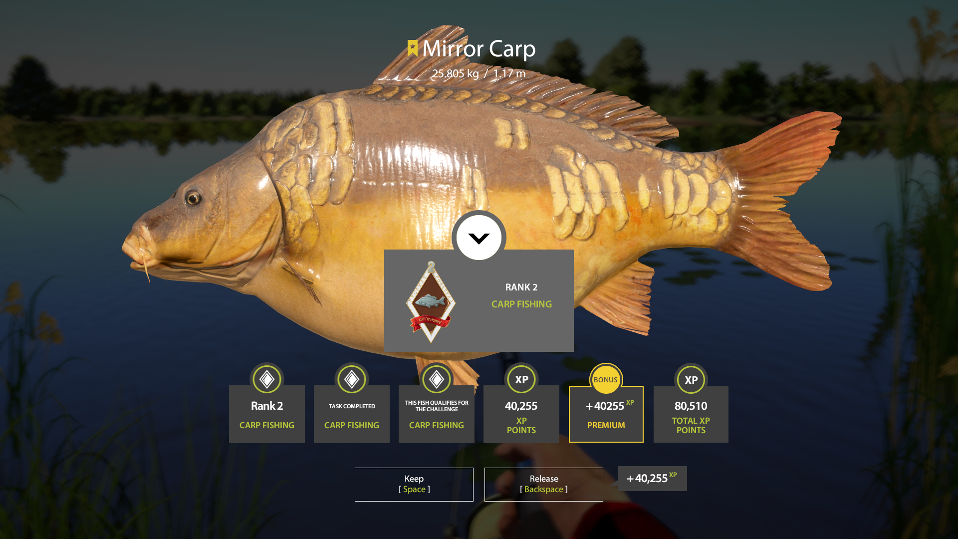 Trophy The Amber Lake