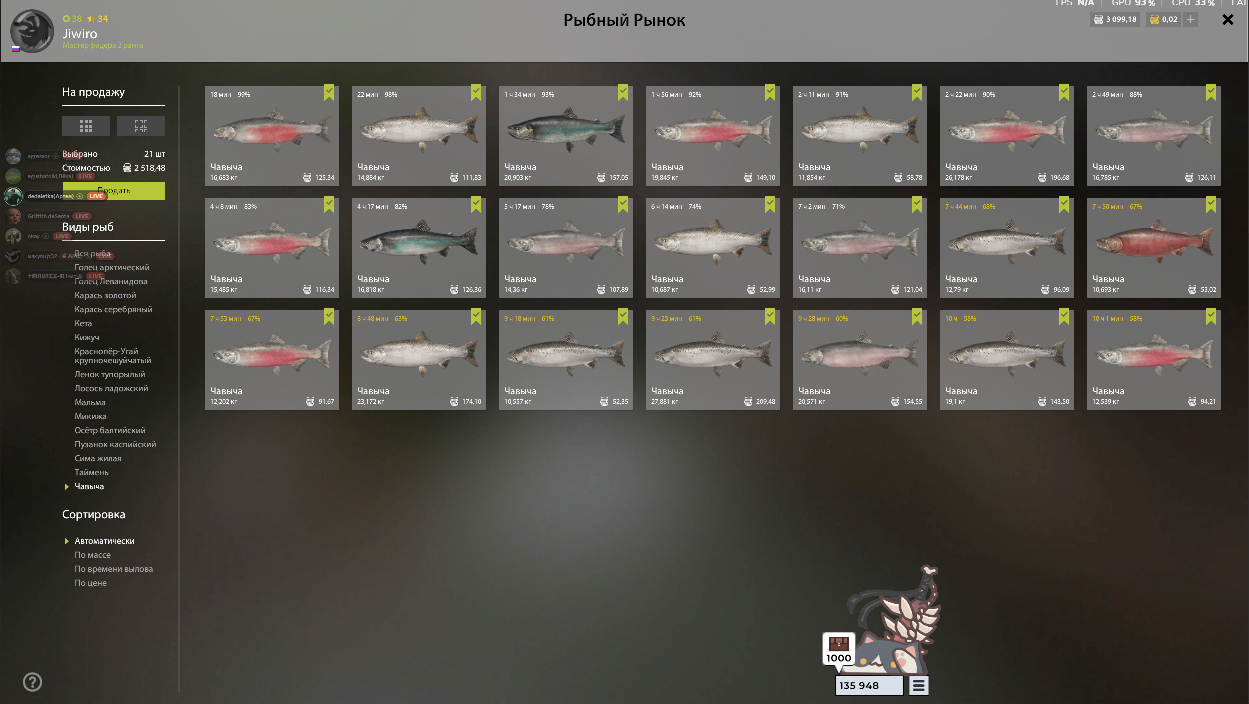 Chinook Salmon | Russia and CIS countries | Spinning