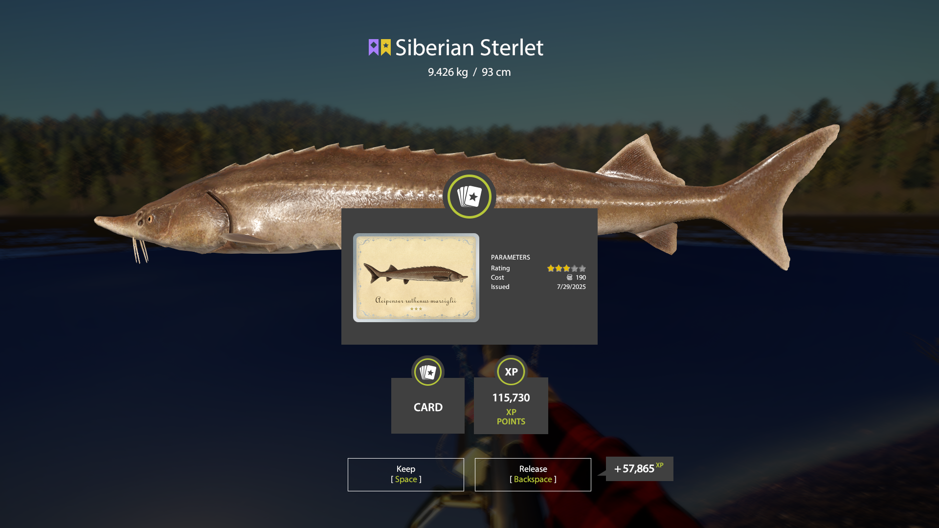 Trophy Lower Tunguska River