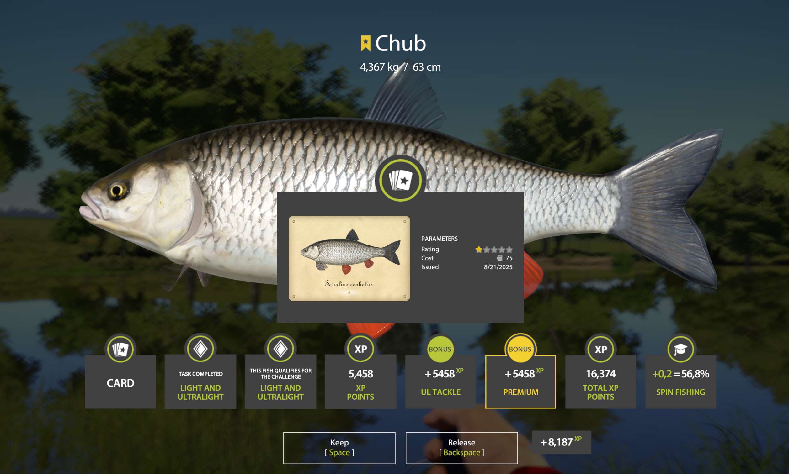 Trophy Seversky Donets River