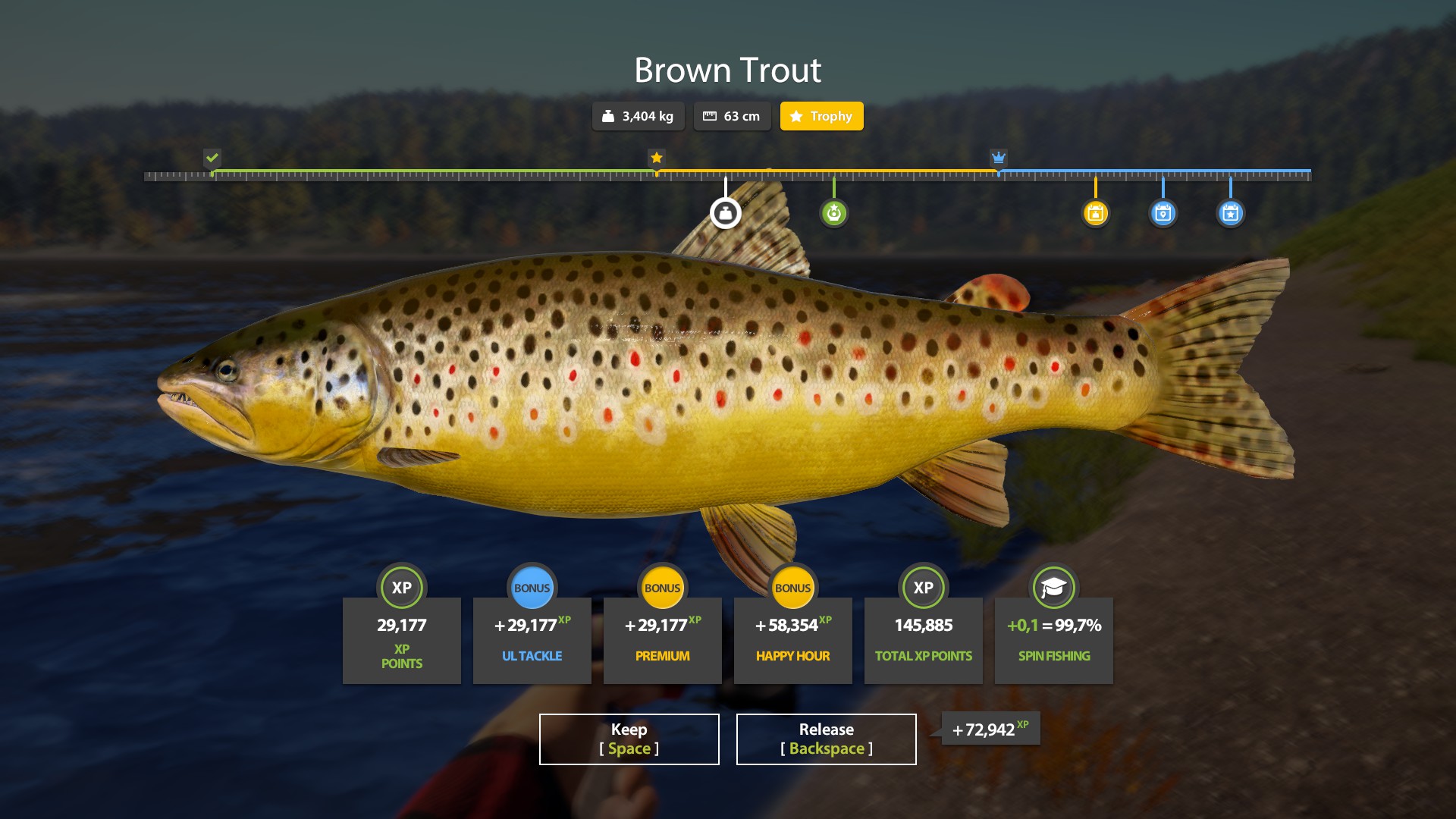 Brown Trout | Other Countries | Spinning