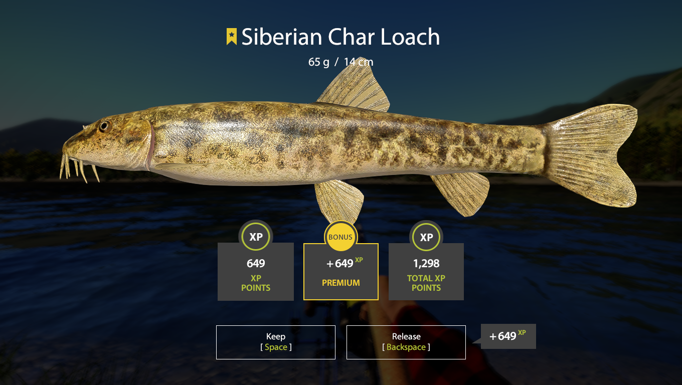 Siberian Char Loach | Other Countries | Bottom Fishing