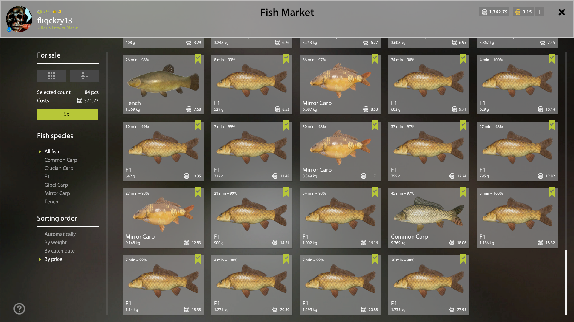 F1 | Other Countries | Bottom Fishing
