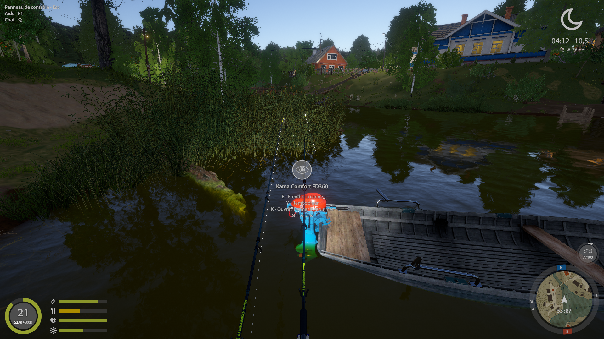 Crucian Carp | France | Match Rod Fishing