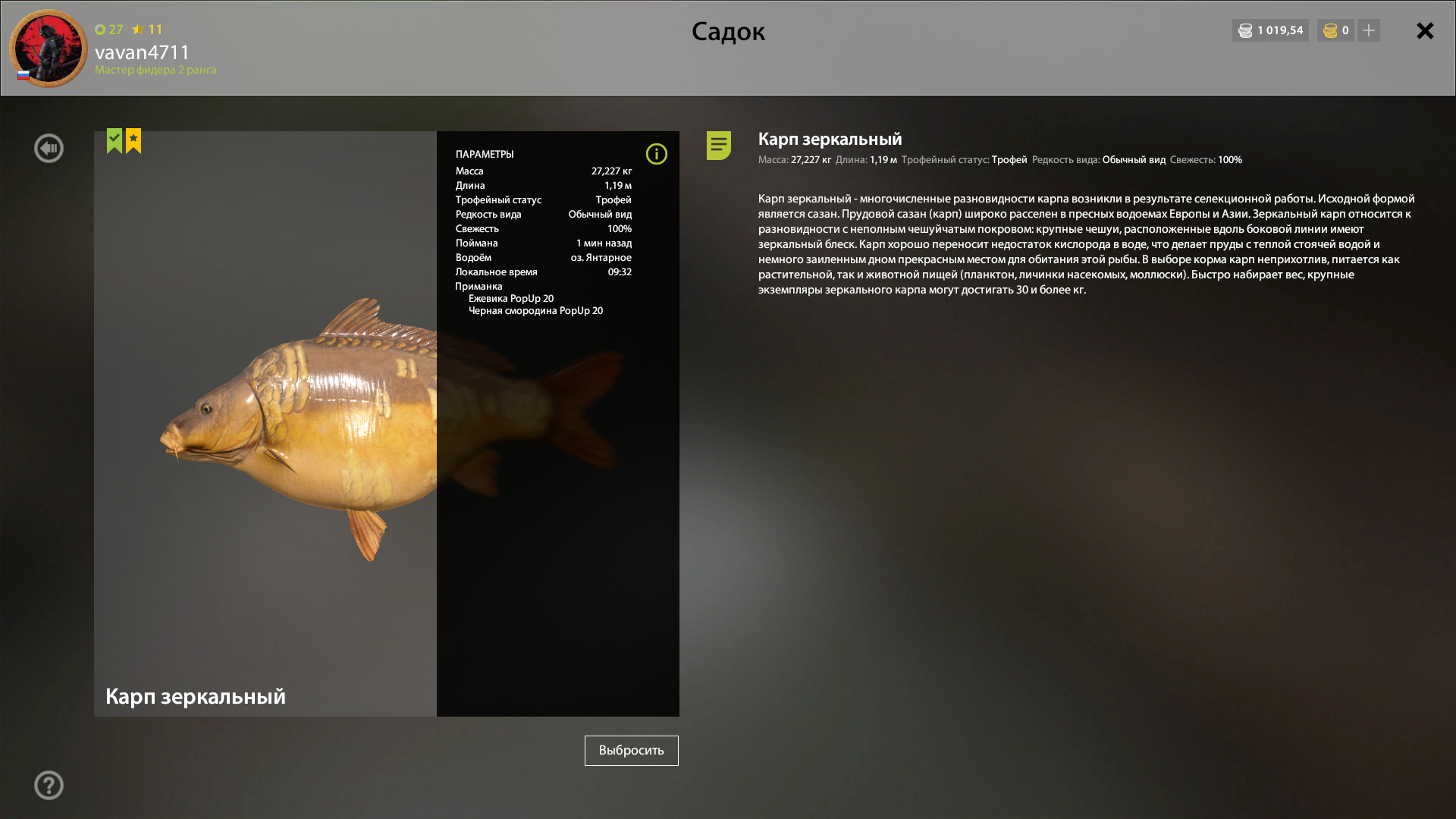 Mirror Carp | Russia and CIS countries | Bottom Fishing