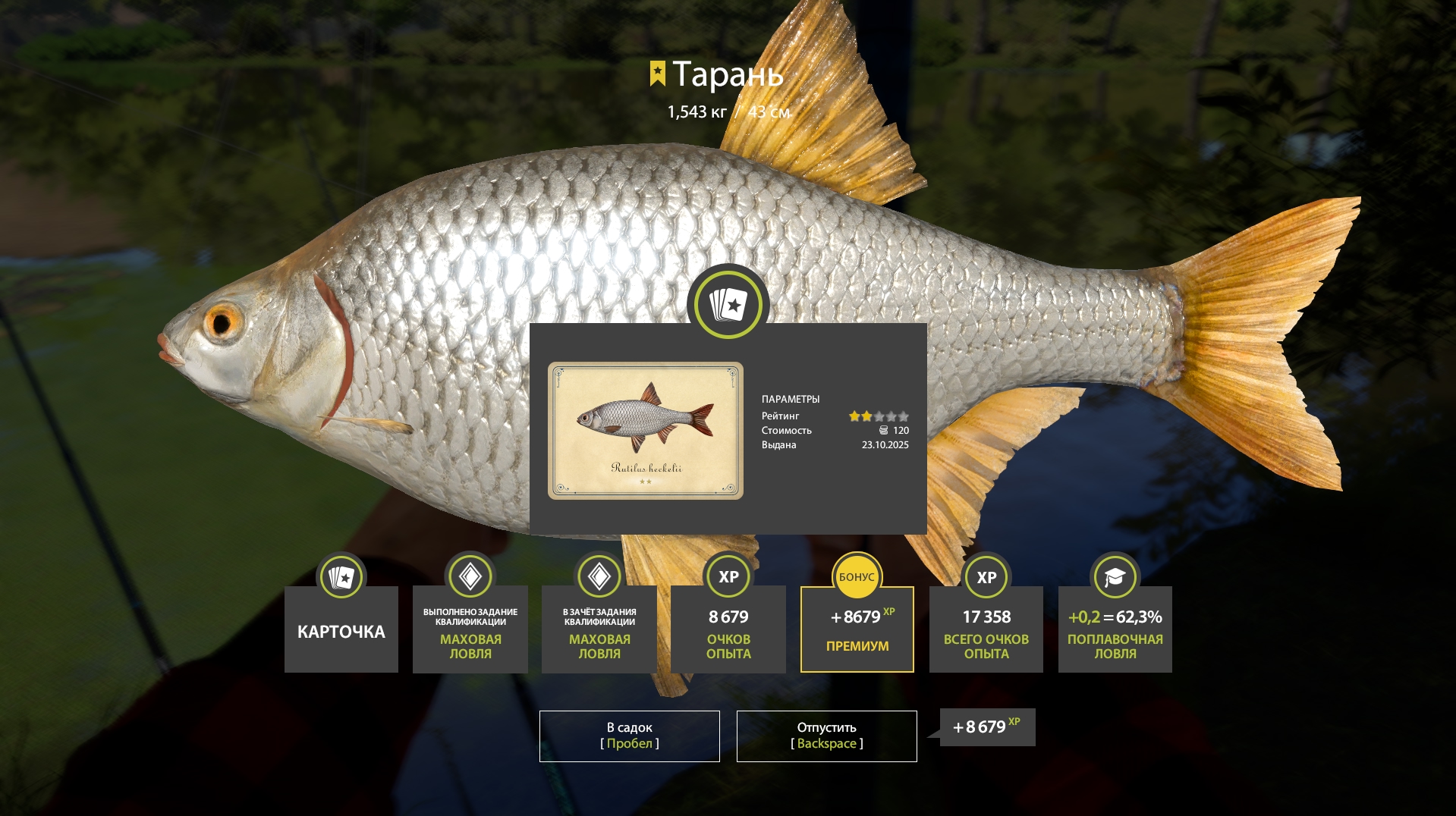 Trophy Seversky Donets River