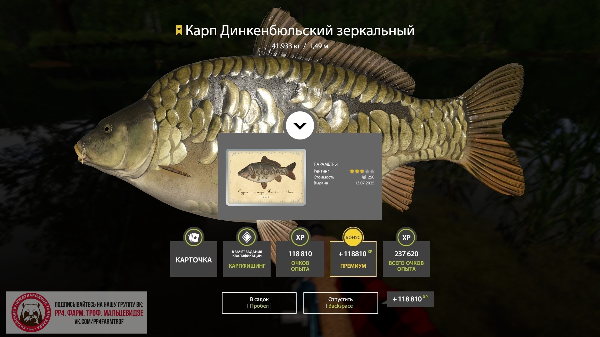 Trophy Copper lake