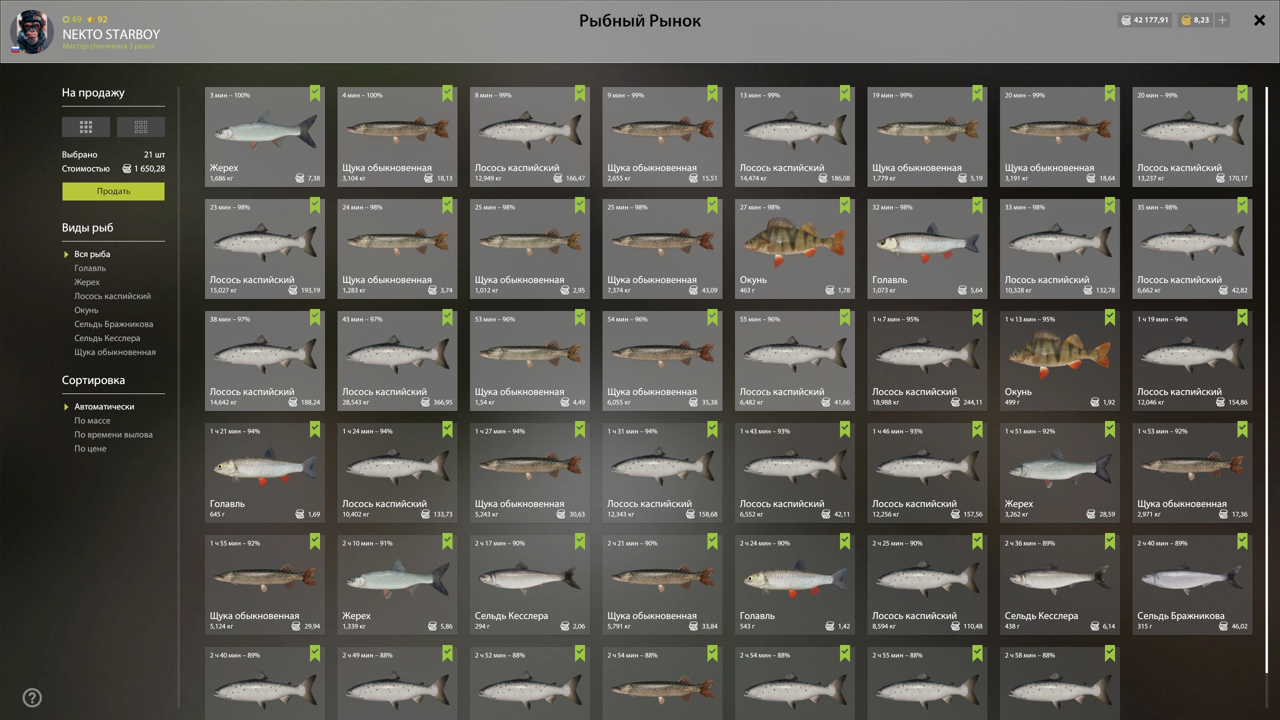 Trophy Akhtuba River