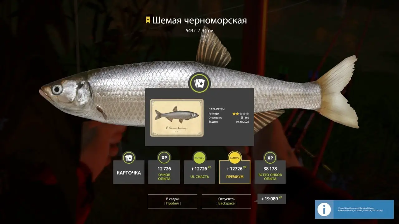 Trophy Seversky Donets River