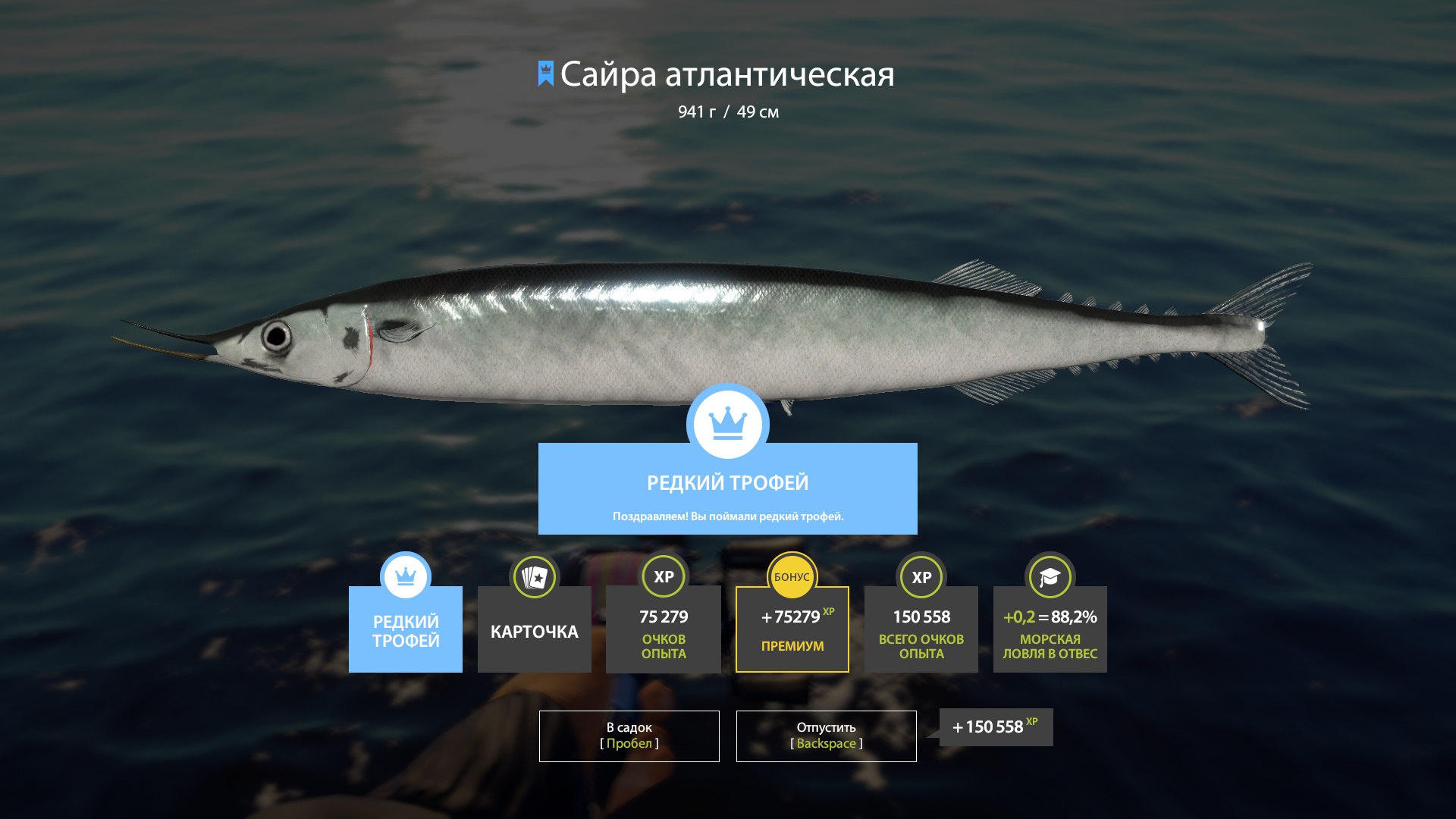 Trophy Norwegian Sea