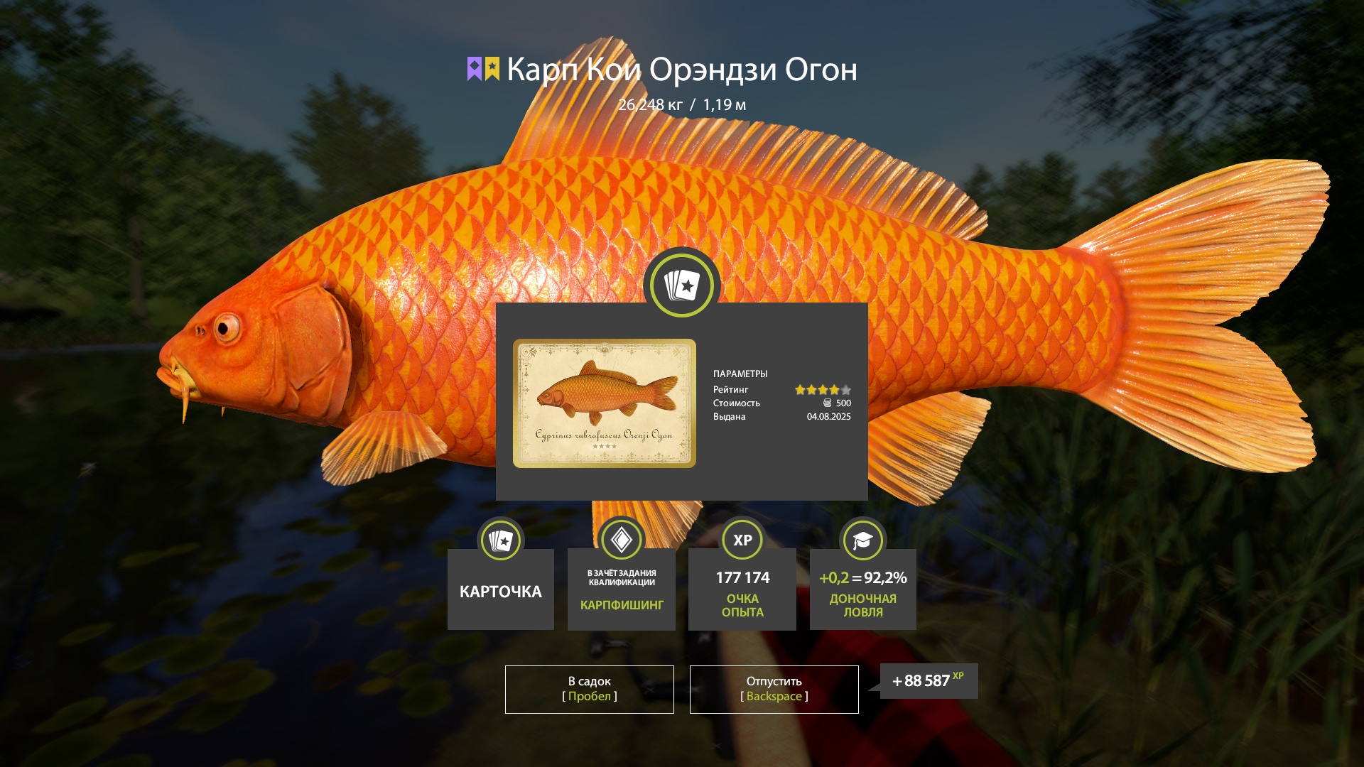 Trophy Copper lake