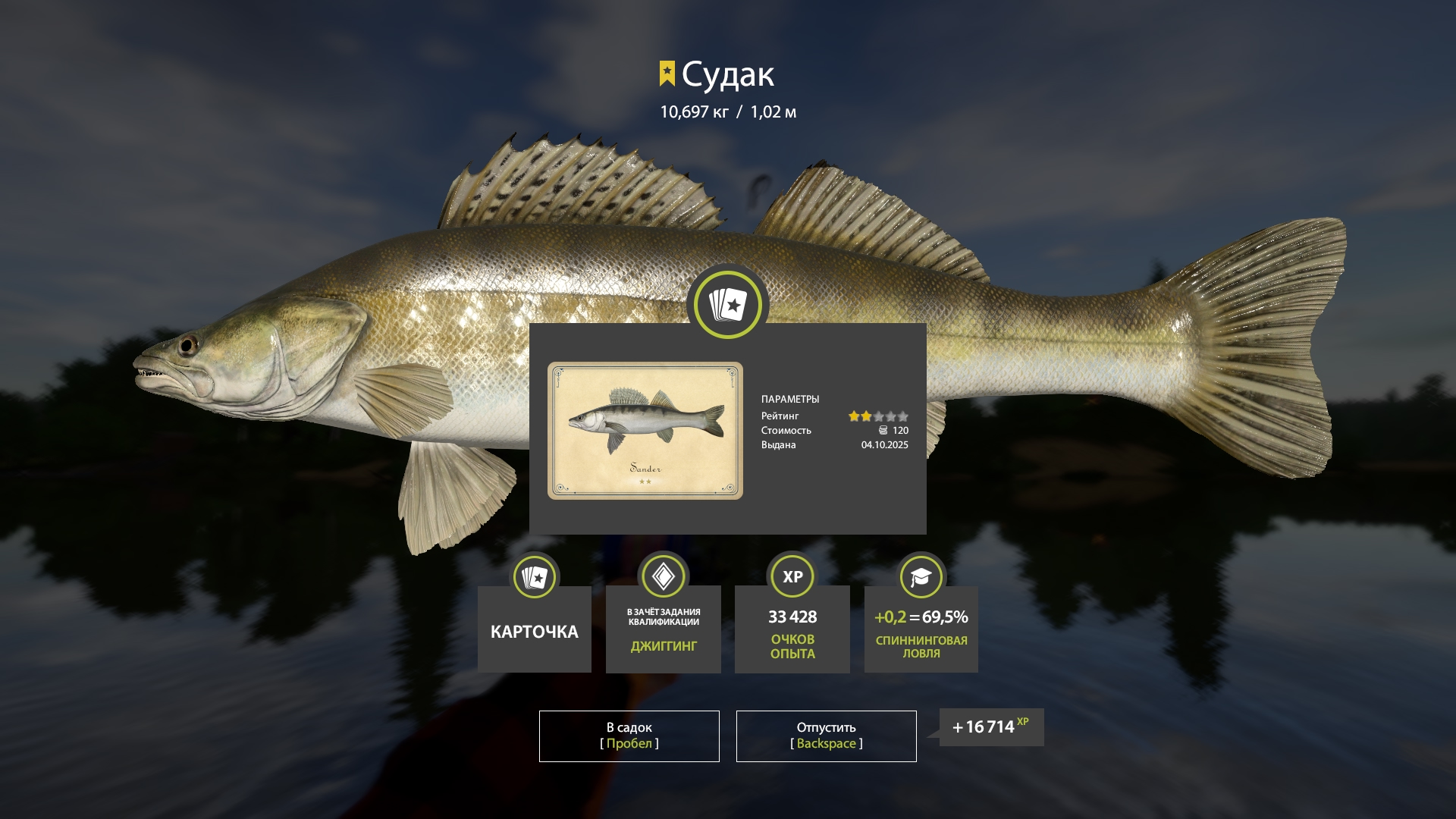 Trophy Sura River