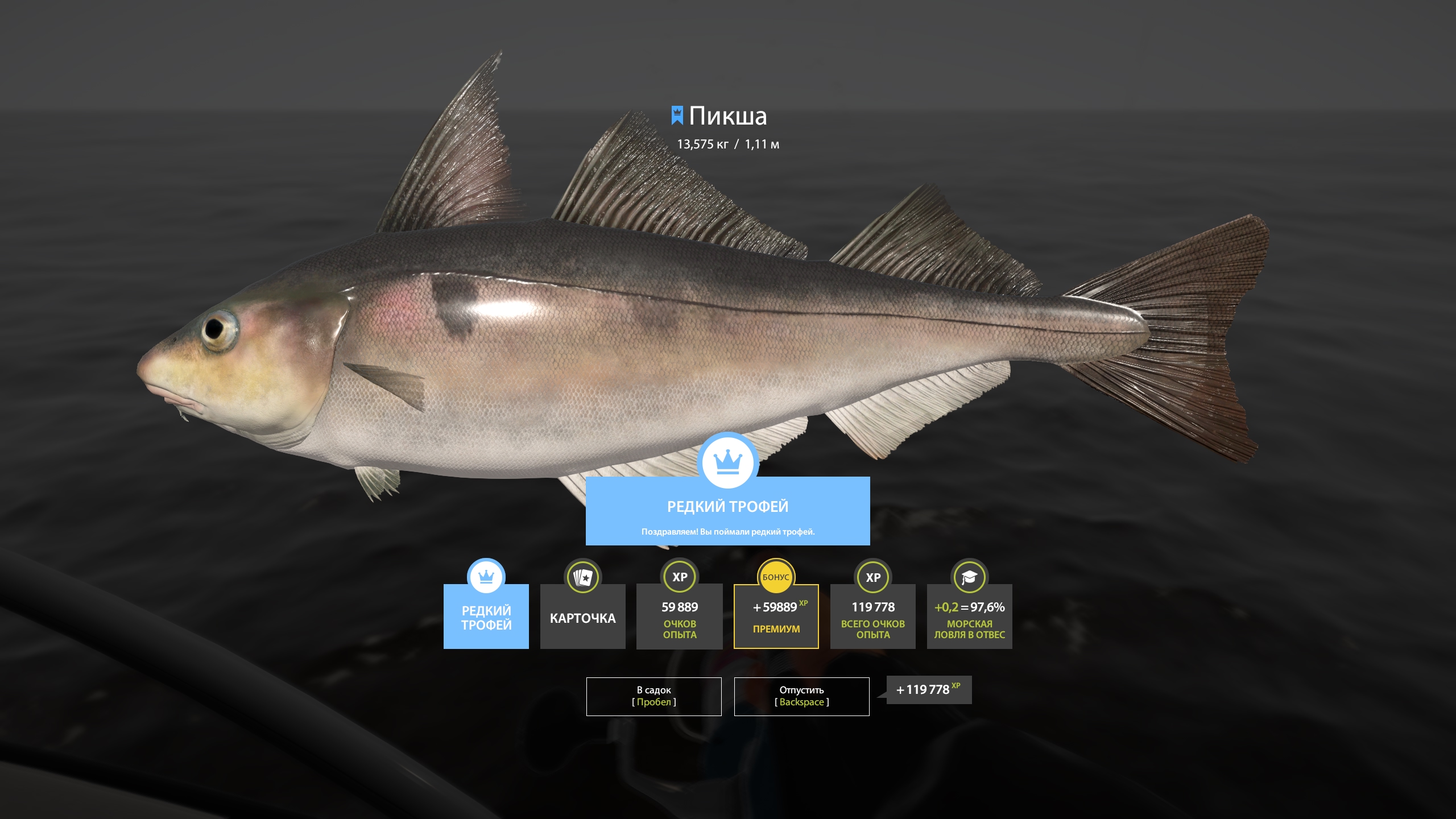 Trophy Norwegian Sea