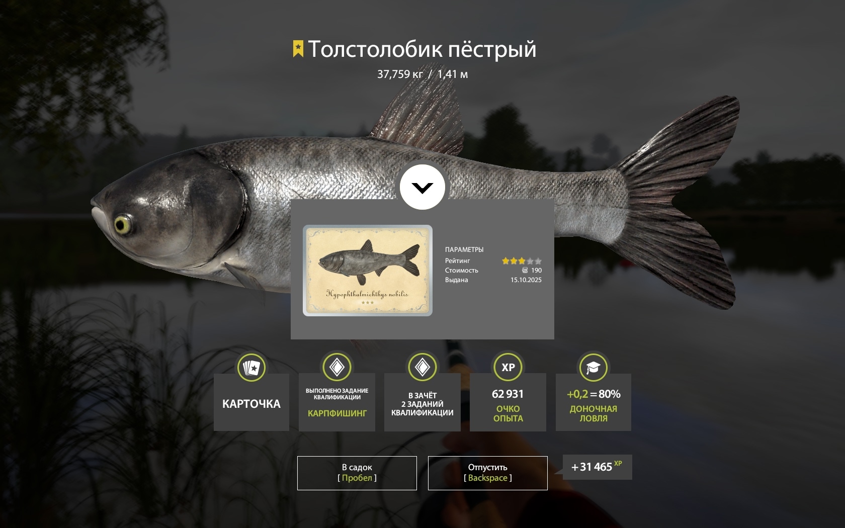 Trophy Sura River