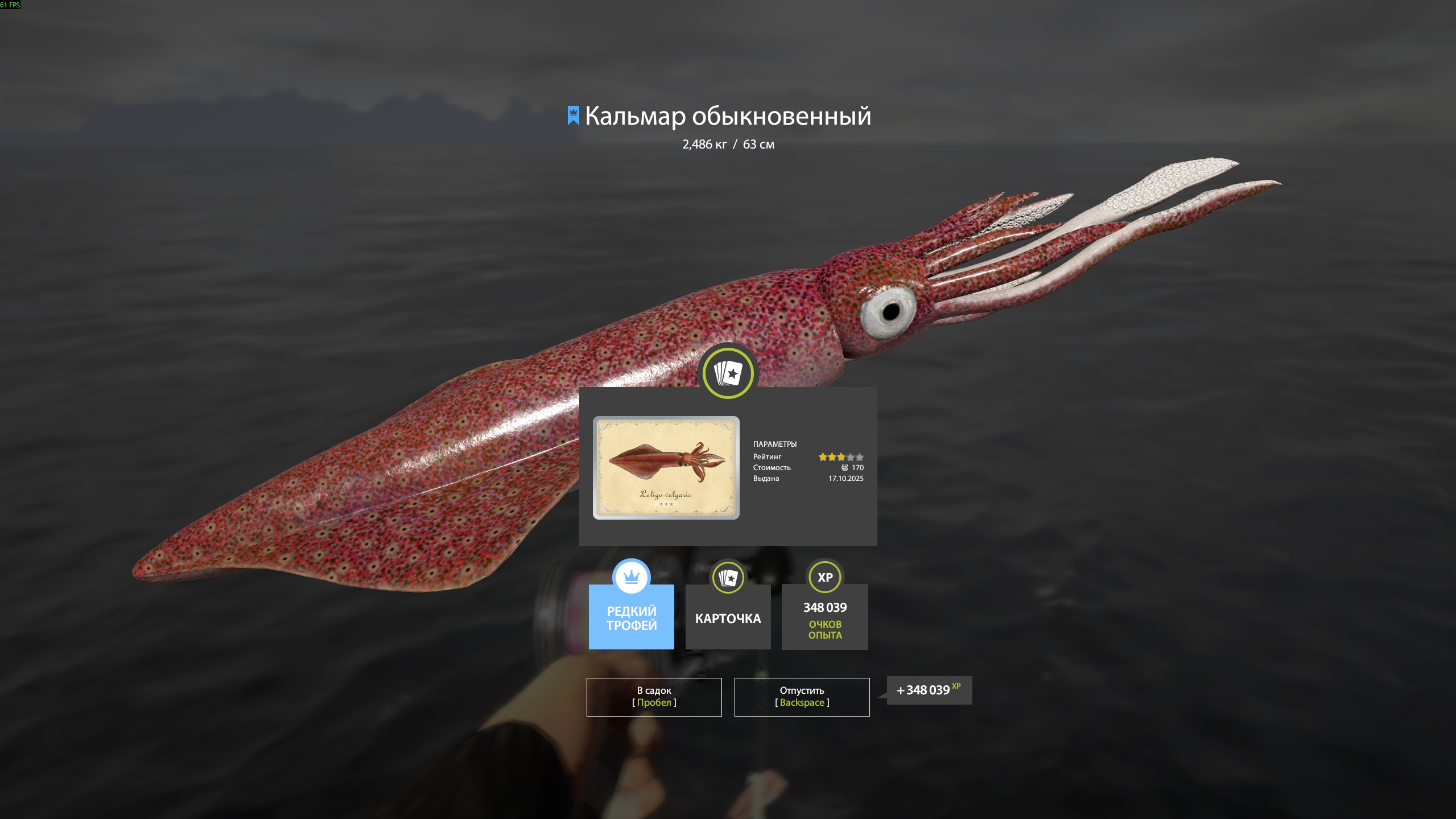 Trophy Norwegian Sea