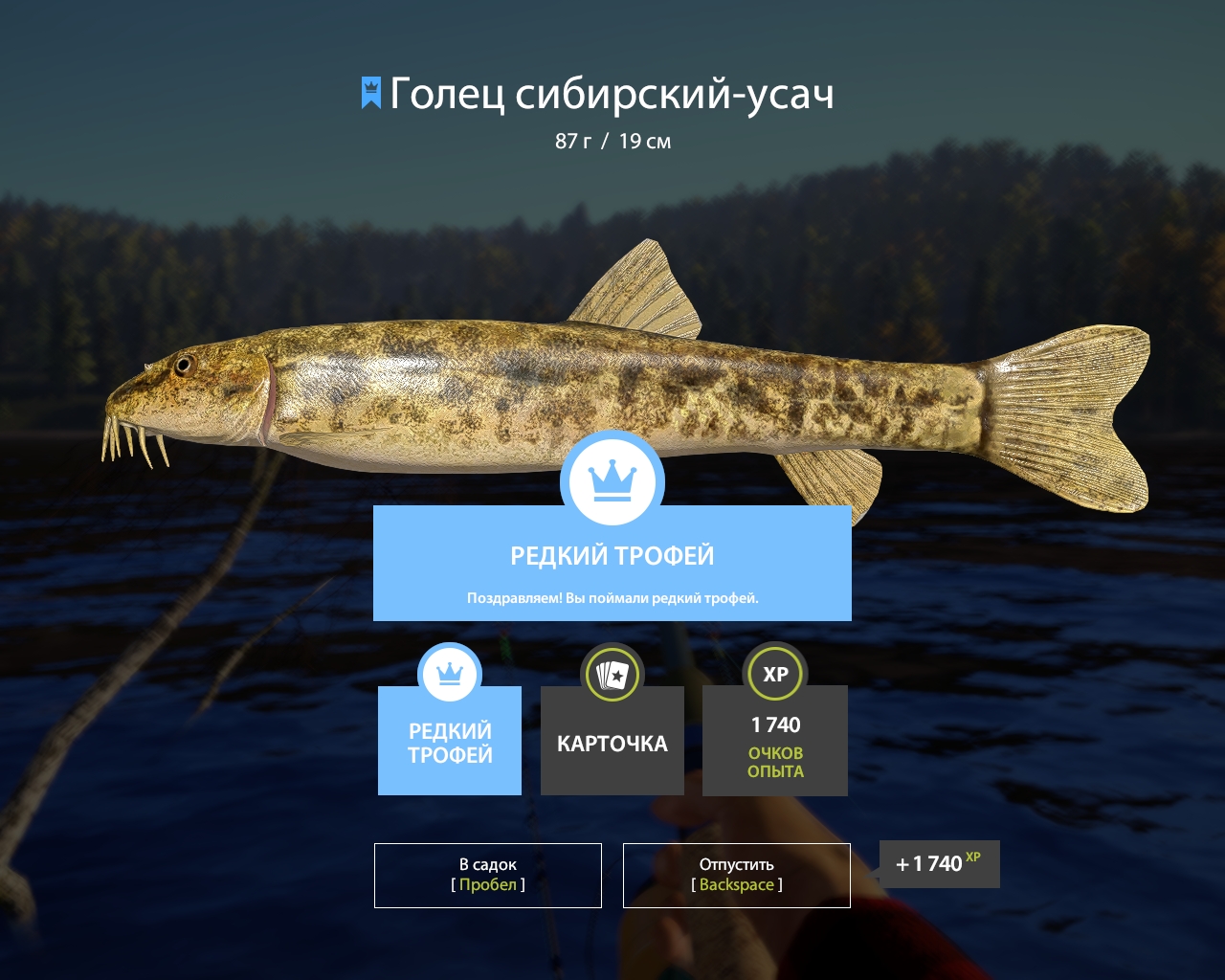 Trophy Lower Tunguska River