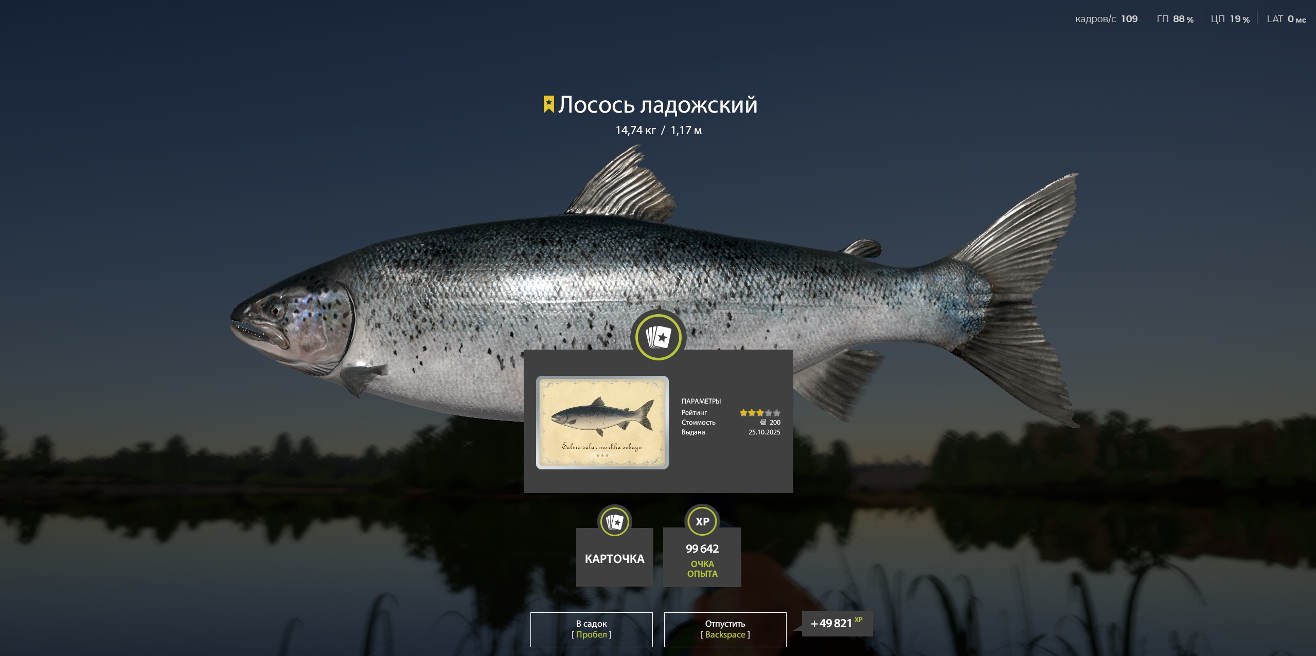 Trophy Volkhov River