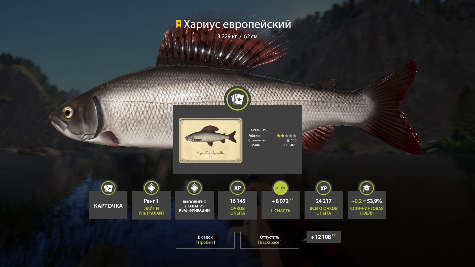 Trophy Belaya River