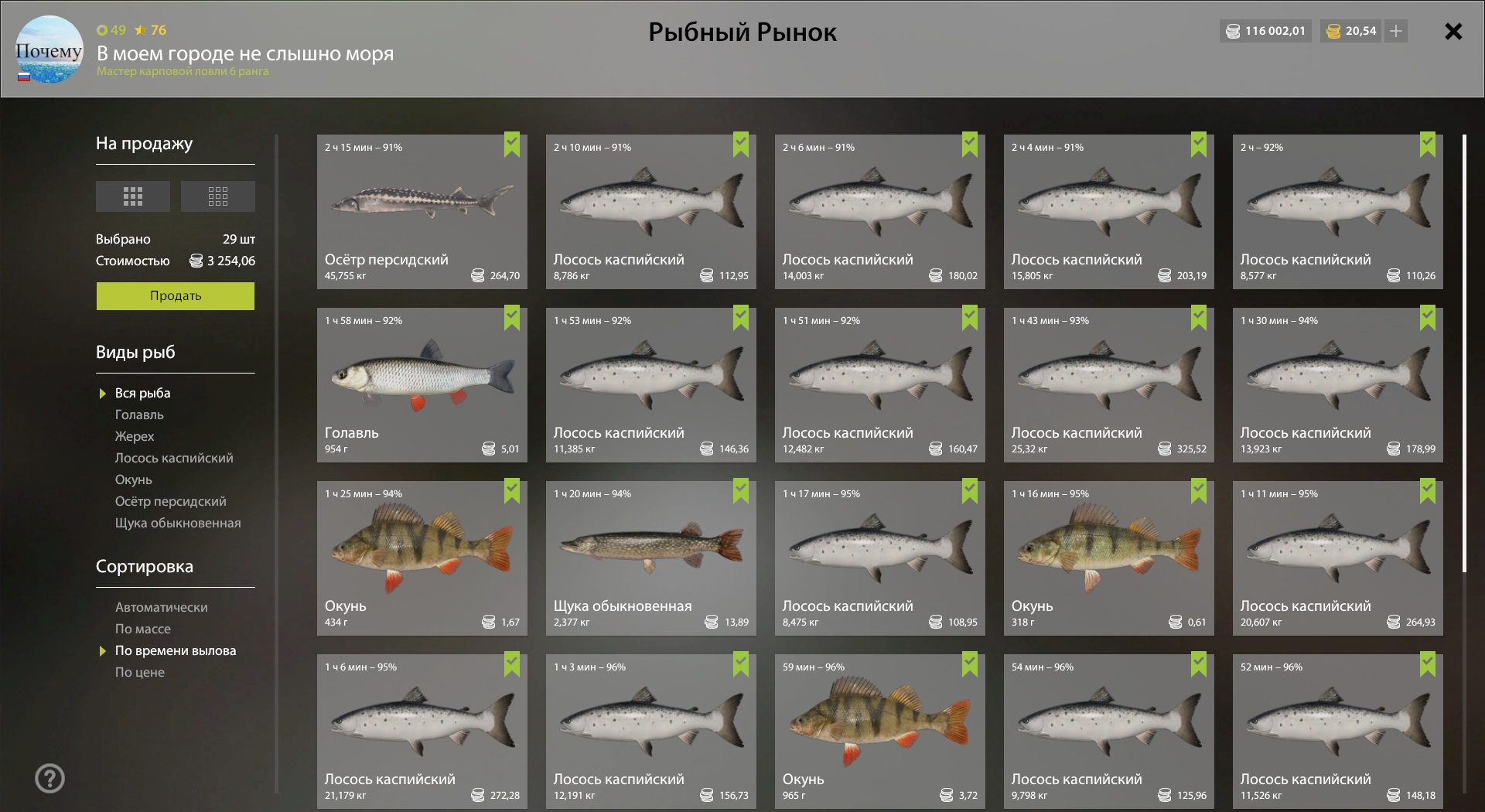 Trophy Akhtuba River