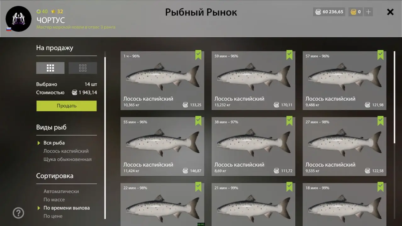 Trophy Akhtuba River