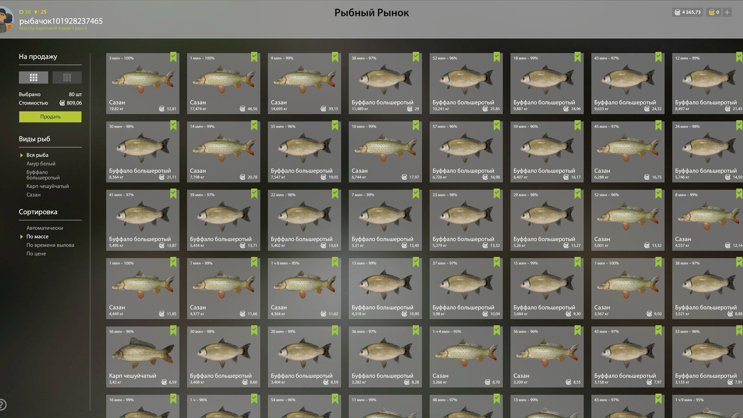 Trophy Akhtuba River