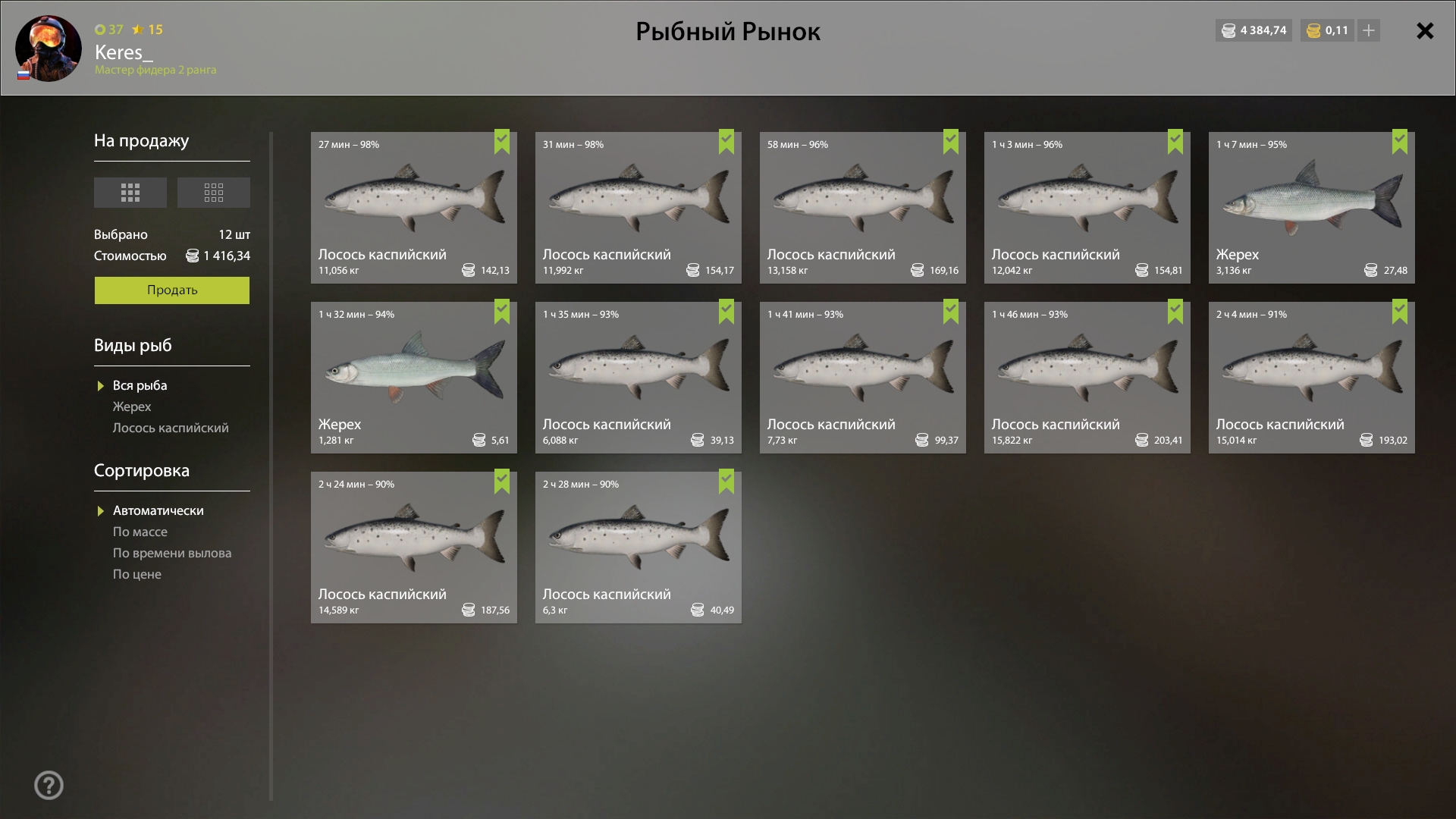 Trophy Akhtuba River