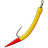 Fire Gummi Eel 6/0 04