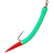 Fire Gummi Eel 8/0 06
