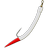 Fire Gummi Eel 8/0 07